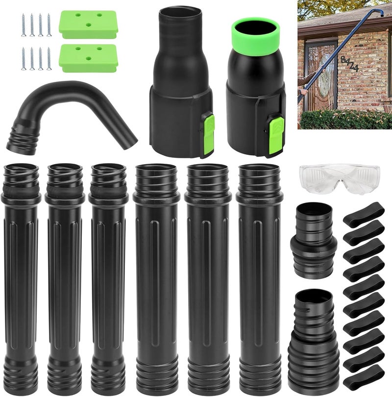 MaBoltx Gutter Cleaning Attachment Kit- Replace AGC1000, Compatible with EGO LB5300, LB5750, LB5800, LB6150, LB6500, LB6700, and LB7650 Leaf Blowers - Image 1